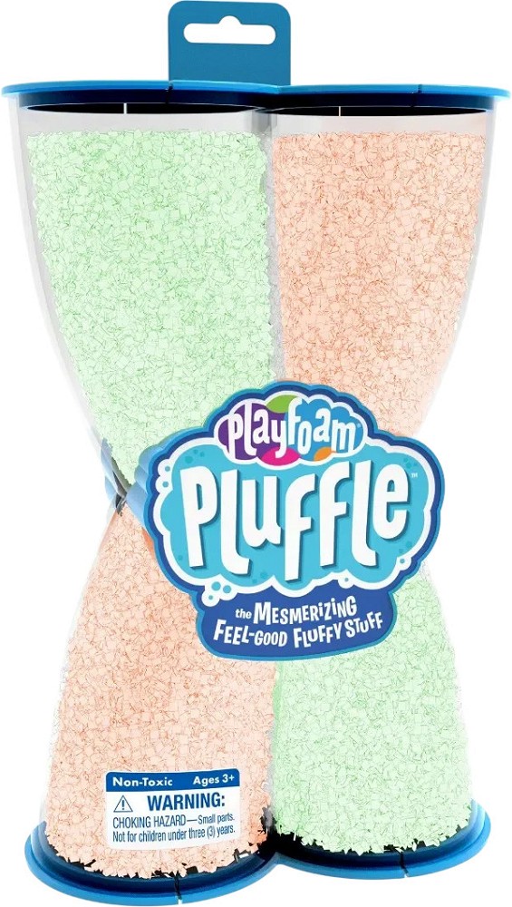 Светеща в тъмното пяна за игра Playfoam Pluffle Светеща в тъмното пяна за игра Playfoam Pluffle - 4 броя - продукт