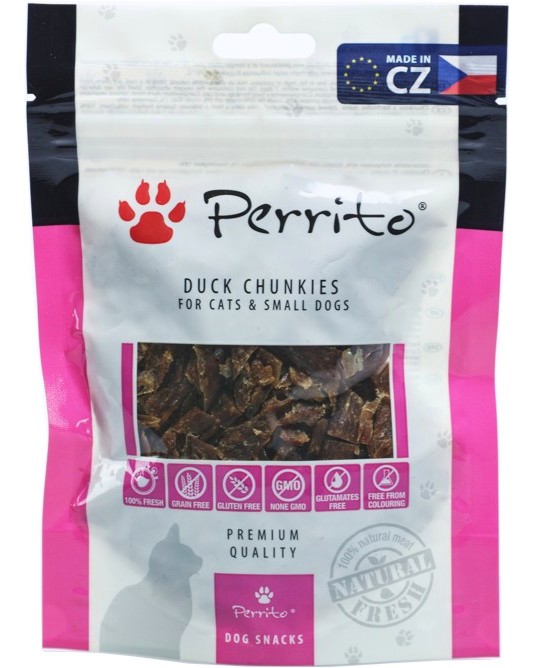      Perrito Duck Chunkies - 100 g,   - 