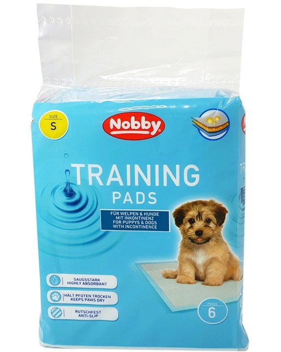     Nobby Training Pads S - 6 , 48 x 41 cm - 
