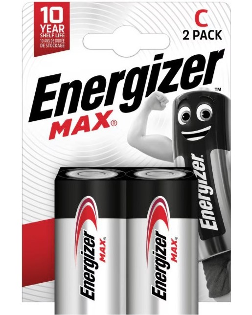 Батерия C Батерия C - Алкална (CHP2) - 2 броя - батерия