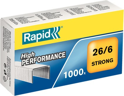 Телчета за телбод Rapid 26/6 Телчета за телбод Rapid 26/6 - 1000 броя -