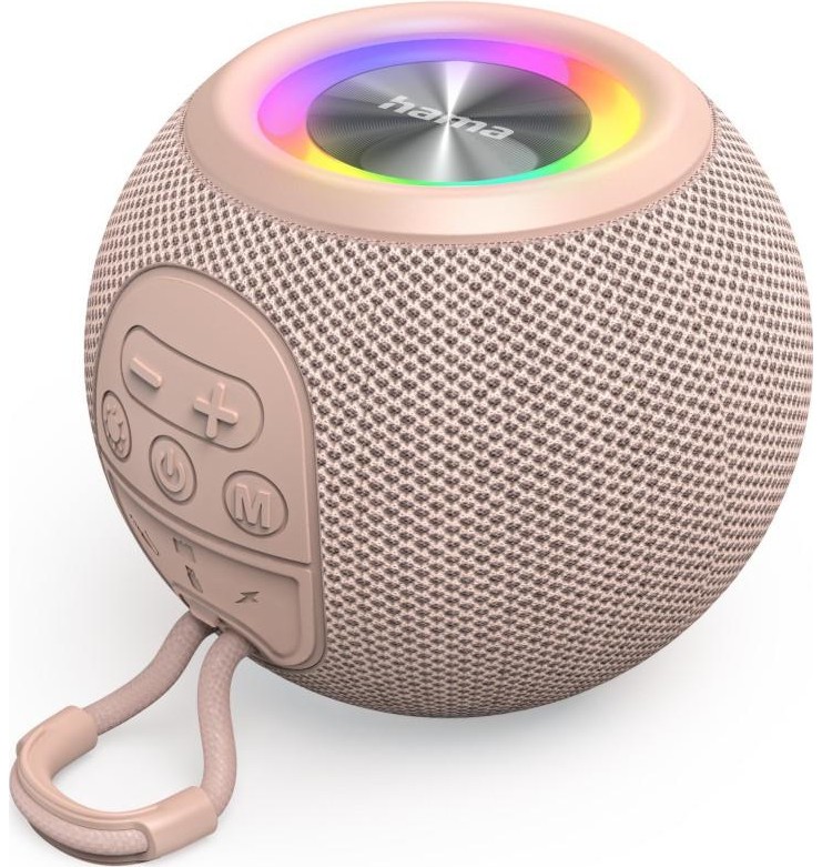  Bluetooth  Hama Ball Shape Speaker -  LED  - 