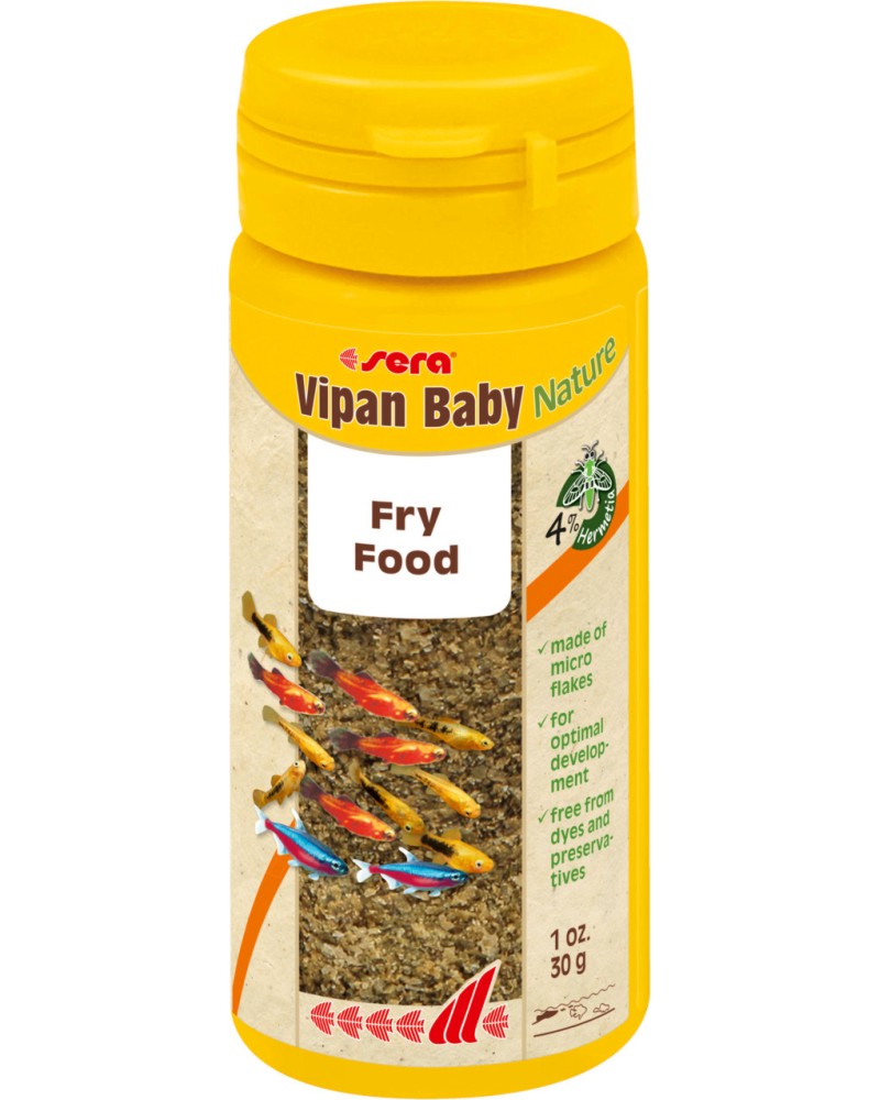     sera Vipan Baby - 30 g,   Nature - 