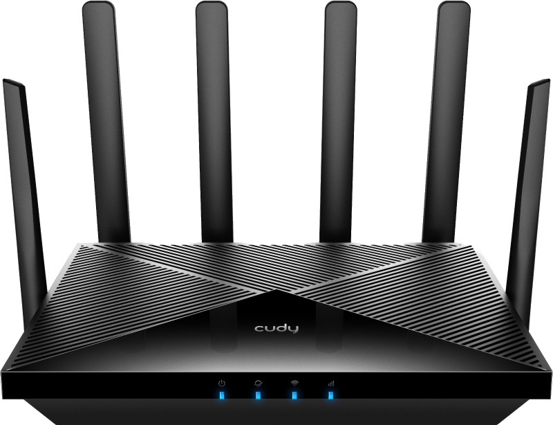 Безжичен рутер Cudy LT700 Безжичен рутер Cudy LT700 - 2.4 GHz (300 Mbps), 5 GHz (867 Mbps), 6 антени -
