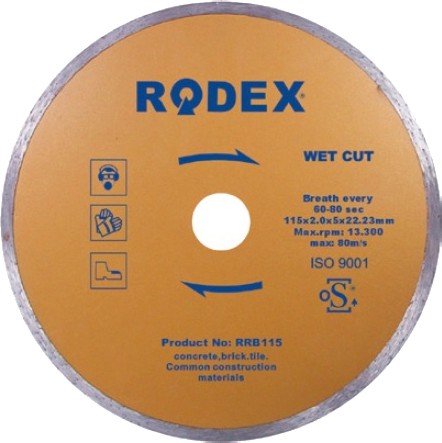      Rodex - ∅ 125 / 2 / 22.2 mm - 