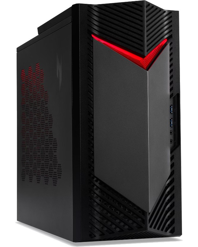   Acer Nitro N50-130 - AMD Ryzen 7 7700 3.8 GHz, NVIDIA RTX 4060, 32 GB DDR5, 1 TB SSD, No OS - 