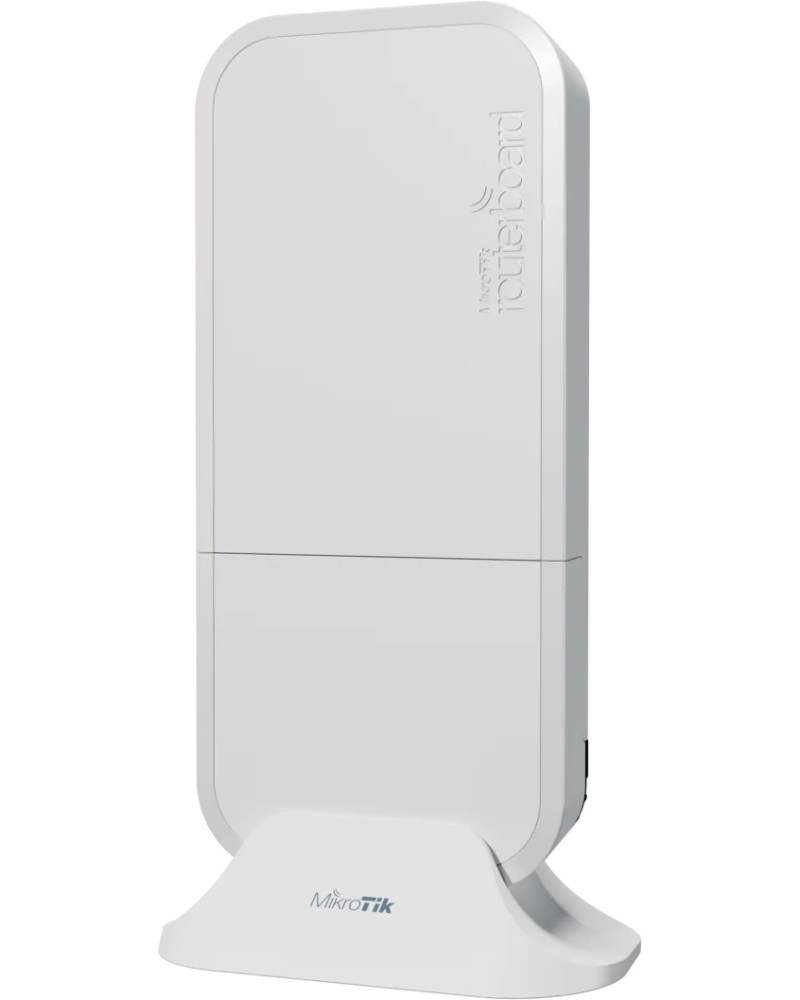 Безжична точка за достъп MikroTik wAP ax Безжична точка за достъп MikroTik wAP ax - 2.4 GHz (574 Mbps), 5 GHz (2400 Mbps) -