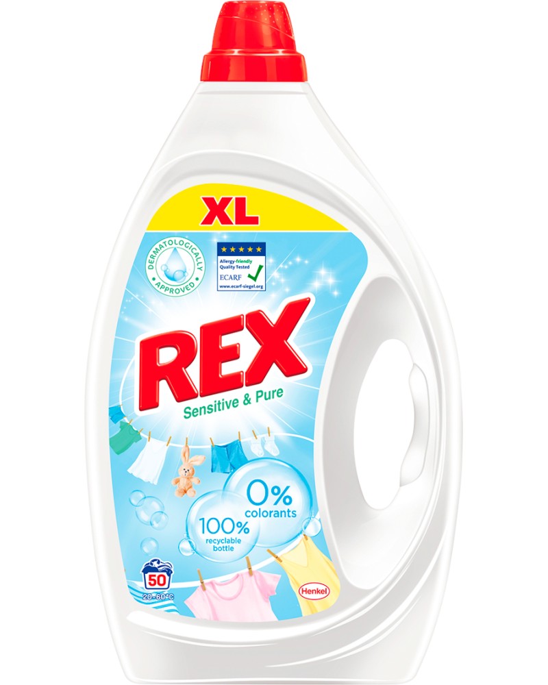    Rex Sensitive & Pure - 2.25 l -  