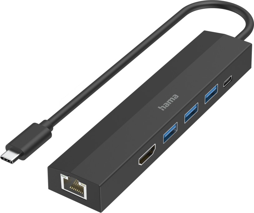 ������ ������� USB-C Hama - 6 ����� - 