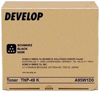 Тонер касета Develop A95W1D0 Black Тонер касета Develop A95W1D0 Black - 13000 страници -