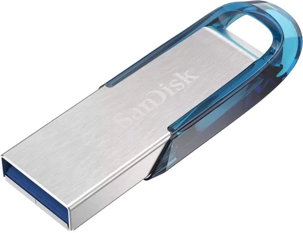 USB-A 3.0 ���� ����� 128 GB SanDisk Flair - �� ������� Ultra - 