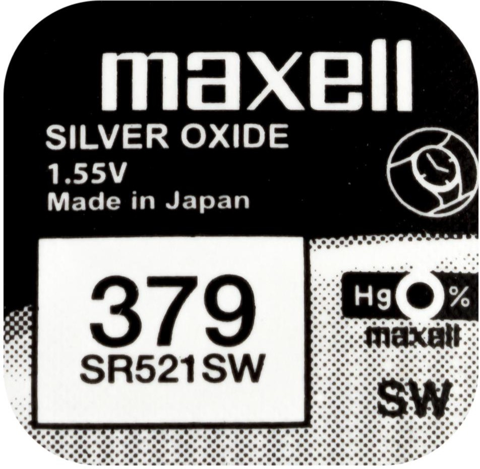   SR521SW / 379 - - 1.55V - 1  - 