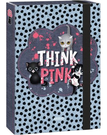 Кутия с ластик Ars Una Кутия с ластик Ars Una - За формат A4 от серията Think-Pink -