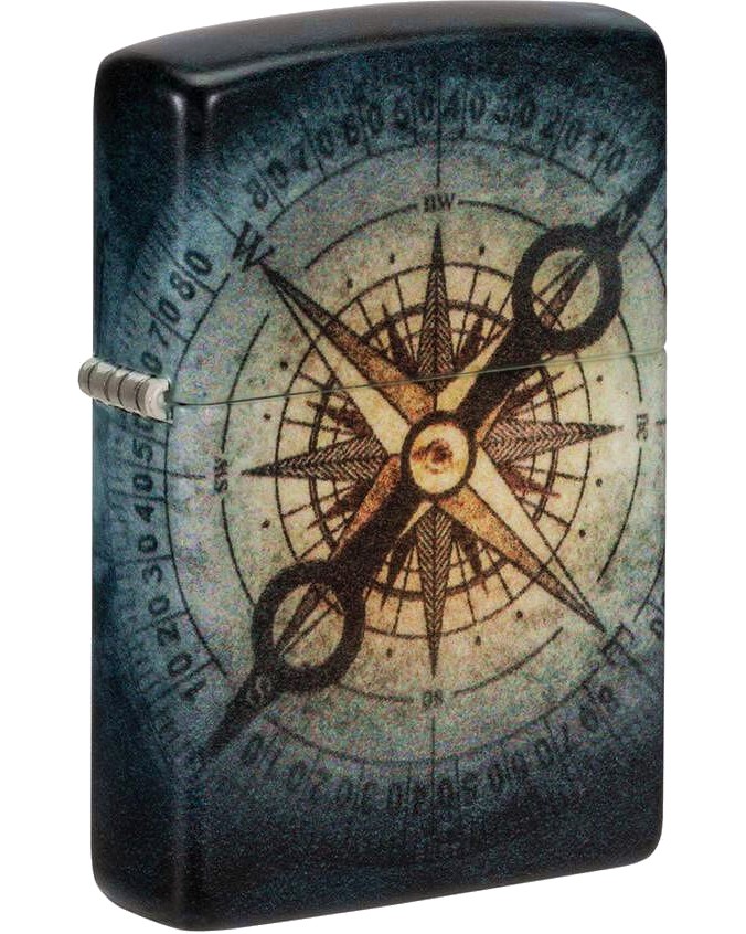   Zippo Compass Ghost Design -   540 Color - 