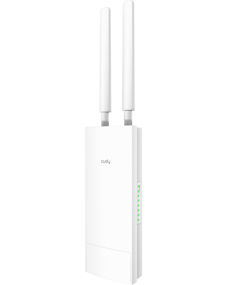 Безжичен рутер Cudy LT500 Outdoor Безжичен рутер Cudy LT500 Outdoor - 2.4 GHz (300 Mbps), 5 GHz (867 Mbps) -