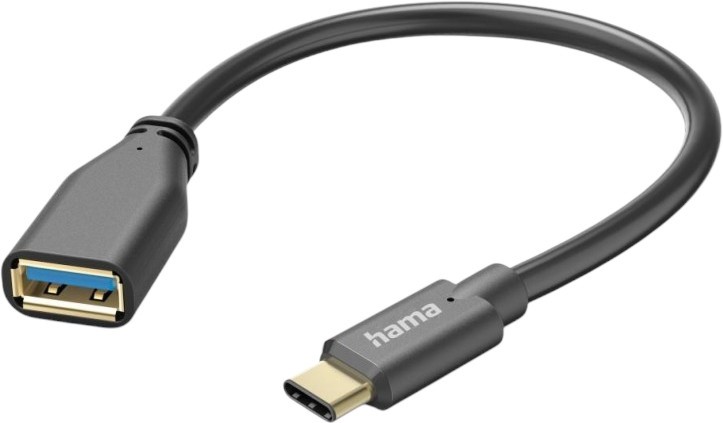  USB-C male  USB-A female Hama - 0.15 m - 