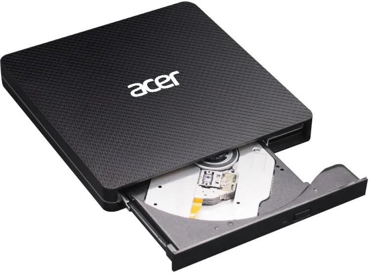 Външно оптично устройство Acer Външно оптично устройство Acer - CD и DVD четец, USB 3.0 -