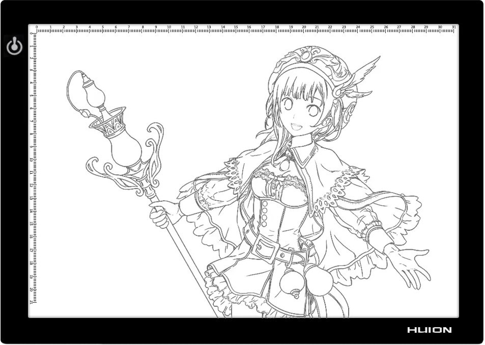     Huion LED Light Pad L4S - 36 / 27 / 0.5 cm, A4, USB, LED - 