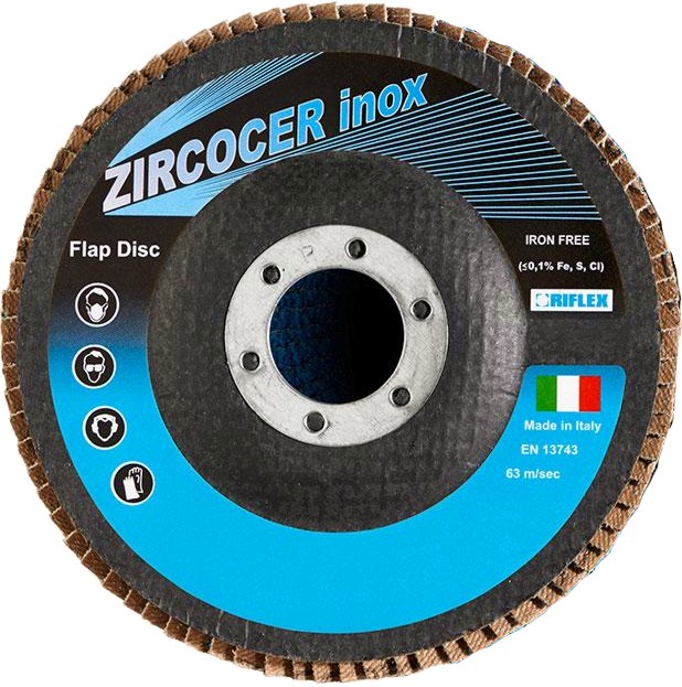       Fervi Zircocer Classic - ∅ 125 x 22.23 mm   Riflex - 