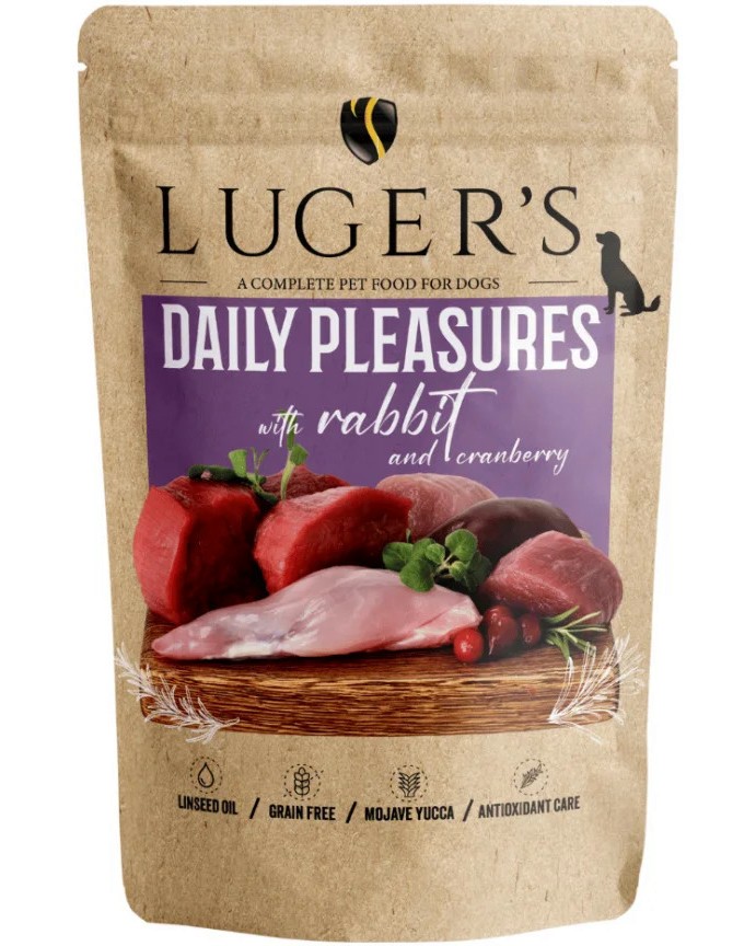 ������� �� ������ Luger's Dog Adult - 10 x 500 g, ��� ������ � ������� ���������, �� ������� Daily Pleasures - �����
