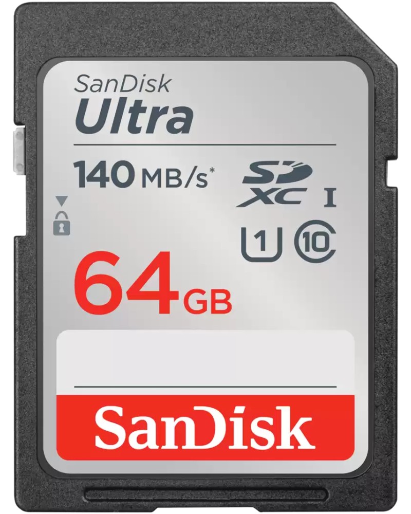 SDXC ����� ����� 64 GB SanDisk - Class 10, U1 �� ������� Ultra - 