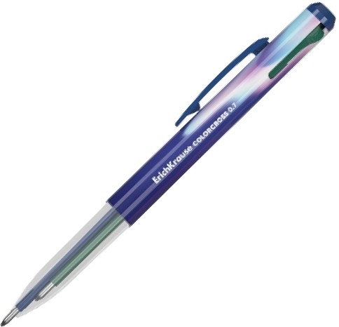 Многоцветна химикалка Erich Krause Cool Ray 0.7 mm Многоцветна химикалка Erich Krause Cool Ray 0.7 mm - 3 цвята -