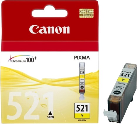     Canon CLI-521 Yellow - 505  - 