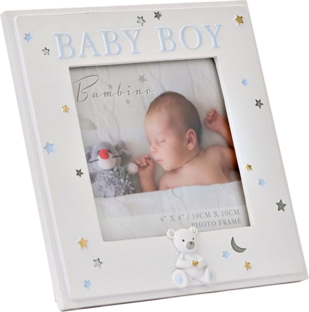 Рамка за снимка Widdop Bingham Baby Boy Рамка за снимка Widdop Bingham Baby Boy - 10 x 10 cm, от колекцията Bambino - продукт
