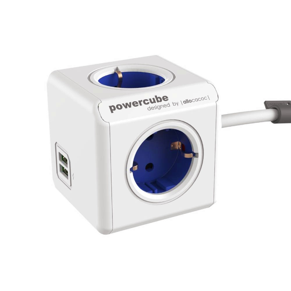   4   2 USB  DesignNest PowerCube Extended 1402 -     1.5 m - 