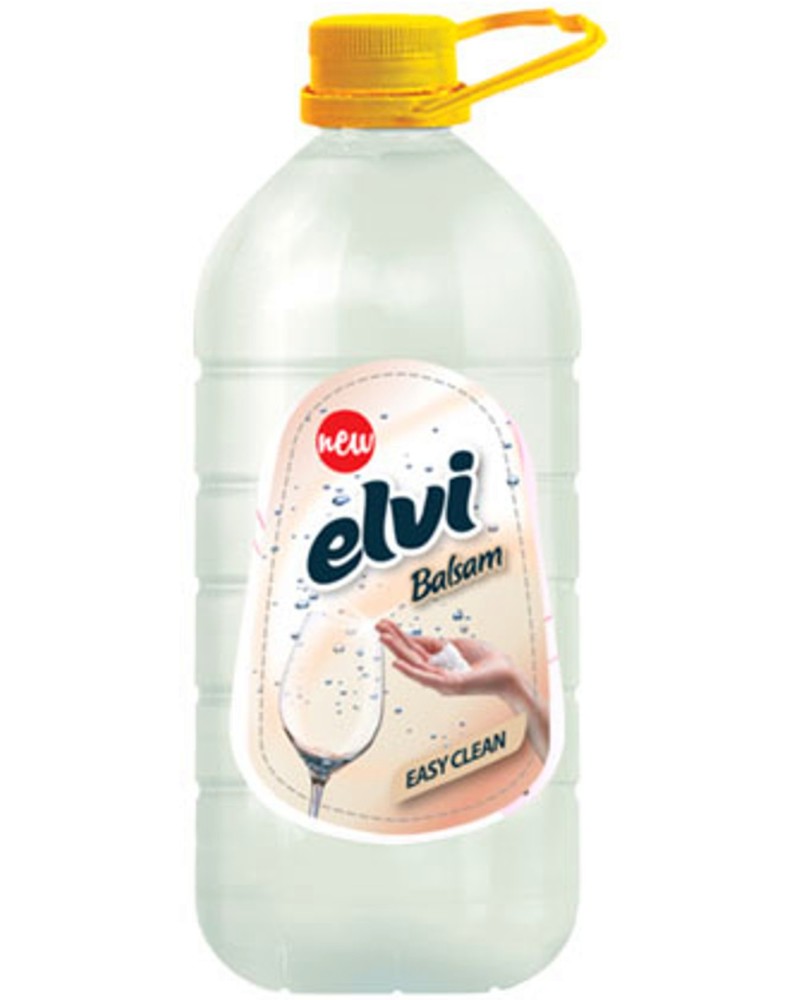 Препарат за съдове Elvi Balsam Препарат за съдове Elvi Balsam - 5 l - препарат за съдове