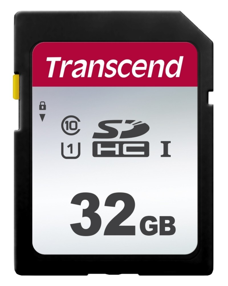 SDHC   32 GB Transcend SDC300S - Class 10, UHS-I U1, V30 - 