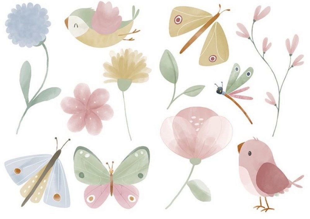     Little Dutch -   Flowers & Butterflies - 