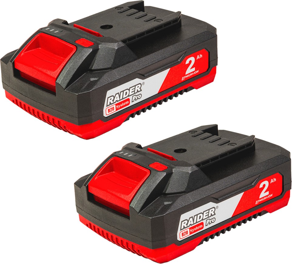 ������������ ������� Raider 20 V / 2 Ah - 2 ���� �� ������� Pro - �������