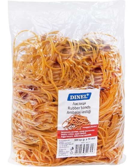 Гумени ластици Dinel Гумени ластици Dinel - 500 g с ∅ 50 mm -