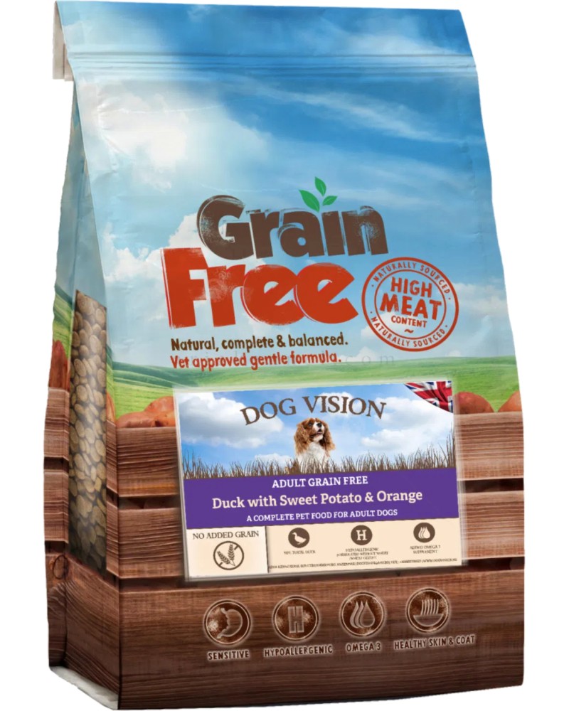        DOG VISION Grain Free Adult - 2 ÷ 12 kg,  ,    ,  1 ,    - 