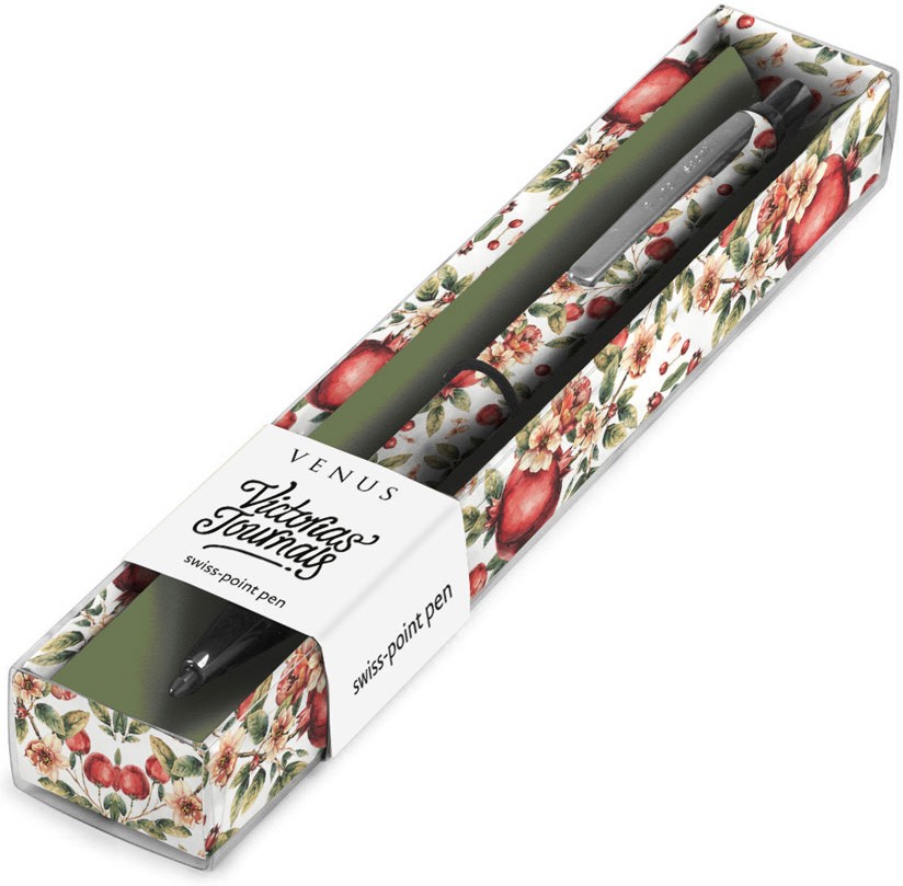 Химикалка Victoria's Journals Venus Pomegranate Химикалка Victoria's Journals Venus Pomegranate - С подаръчна кутия -