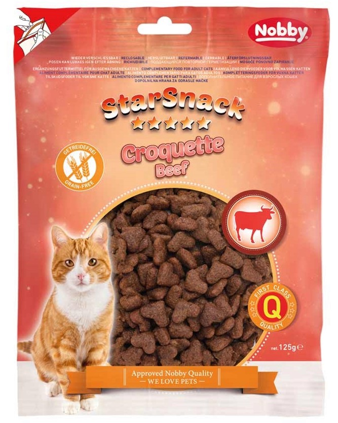    Nobby Croquette Beef - 125 g,  ,   StarSnack - 