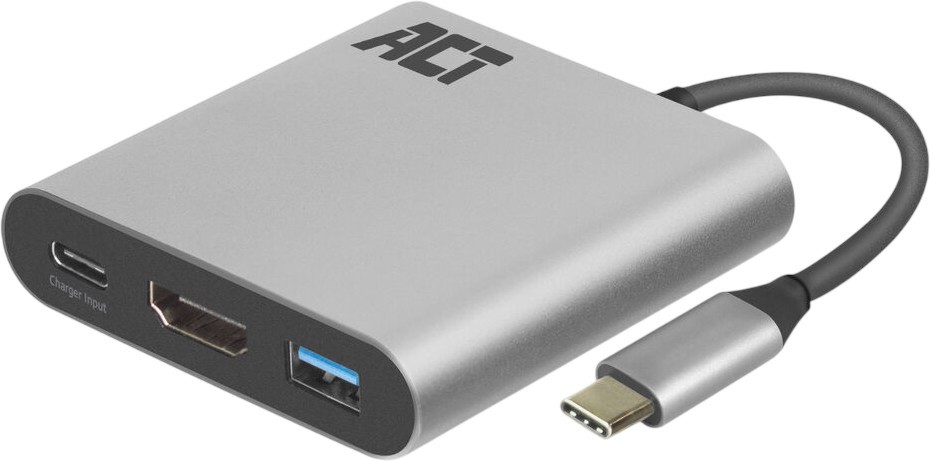 ������� USB-C male ��� HDMI / USB-C / USB-A female ACT - 