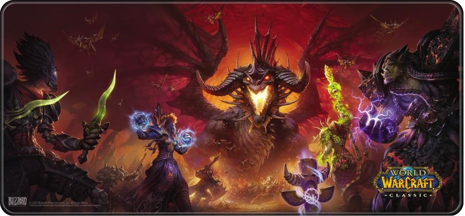 Гейминг подложка за мишка Blizzard World of Warcraft Onyxia Гейминг подложка за мишка Blizzard World of Warcraft Onyxia - 90 / 42 / 0.4 cm -
