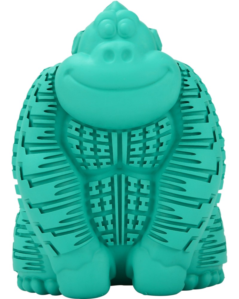 Каучукова играчка за кучета Arm & Hammer Super Treadz Gorilla Каучукова играчка за кучета Arm & Hammer Super Treadz Gorilla - С височина 10.8 cm - играчка