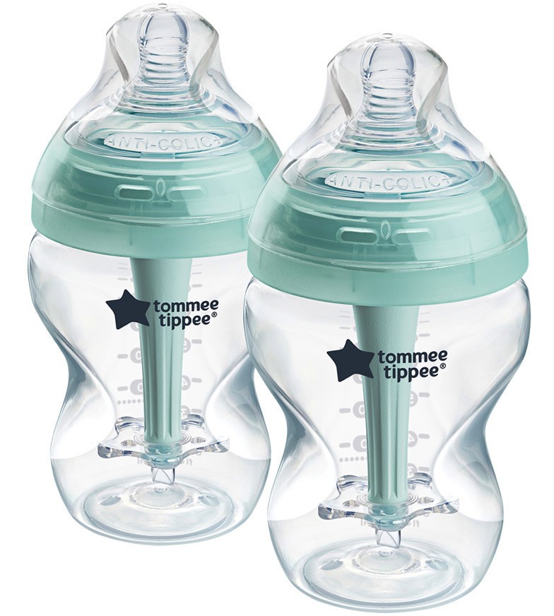     Tommee Tippee - 2  x 260 ml,   Advanced Anti-Colic Plus, 0+  - 