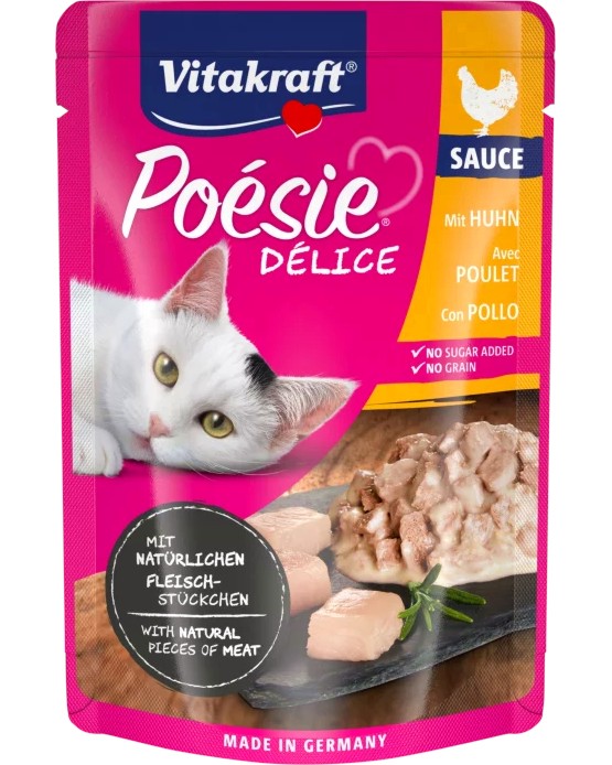 ���� �� ����� Vitakraft Delice - 85 g, � �������, �� ������� Poesie - �����