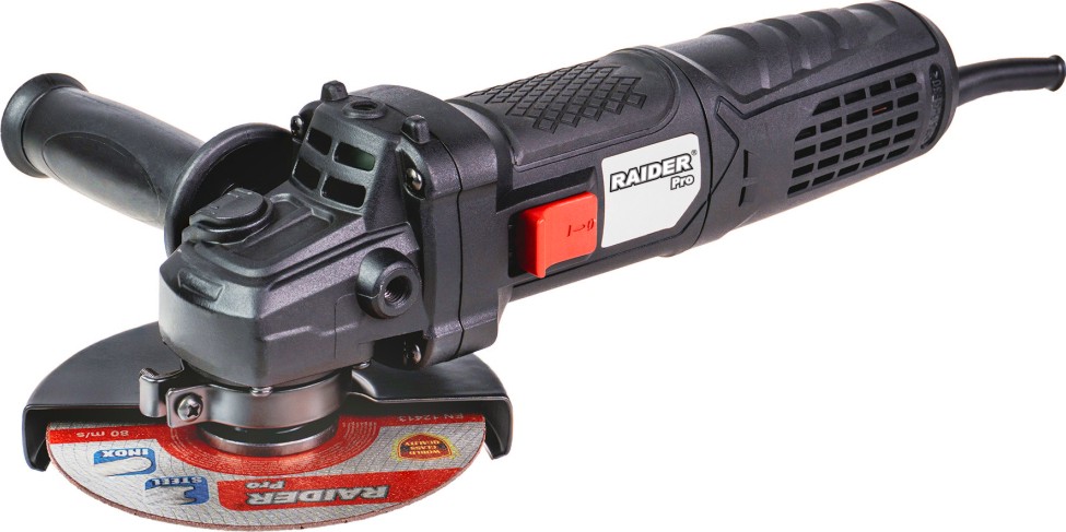 Електрически ъглошлайф Raider RDP-AG75 Black Edition Електрически ъглошлайф Raider RDP-AG75 Black Edition - С аксесоари от серията Pro -
