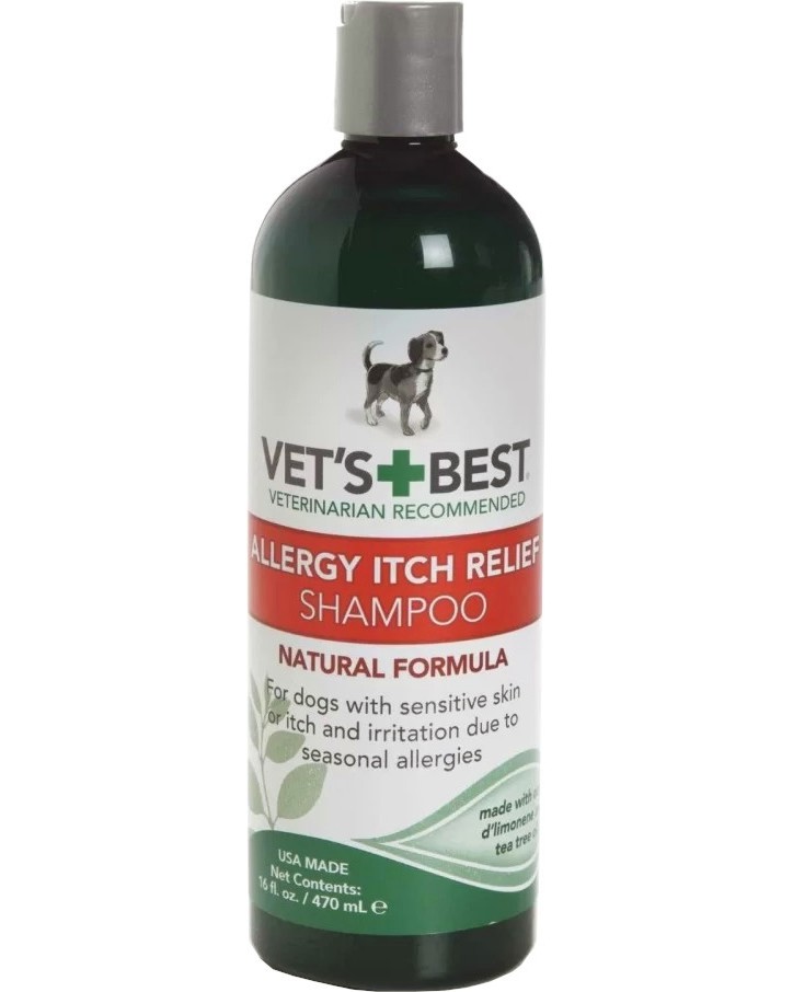        Vet's Best Allergy Itch Relief Shampoo - 470 ml - 