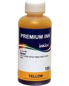 Мастило за принтер InkTec Yellow Мастило за принтер InkTec Yellow - 100 ml, 450 страници -