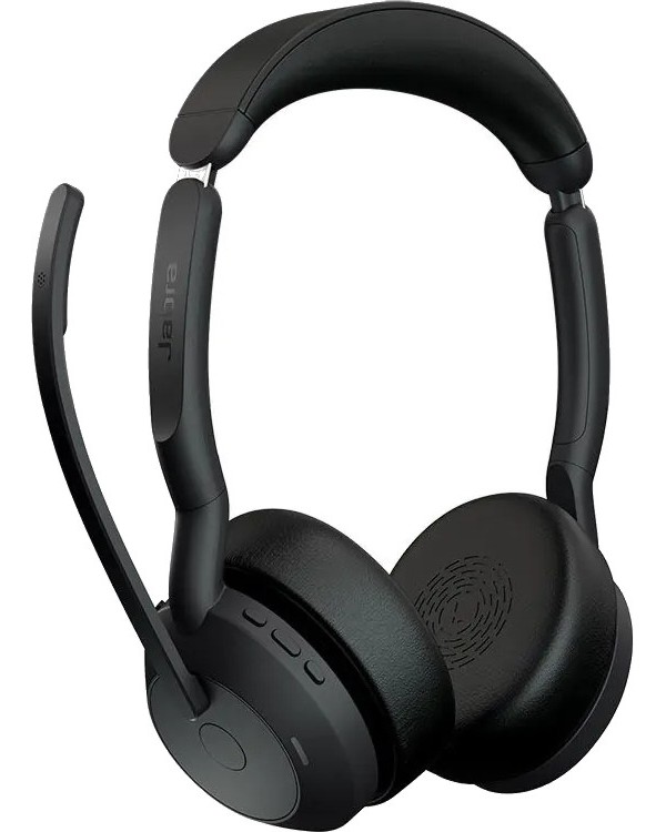 Безжични Bluetooth слушалки Jabra 55 Безжични Bluetooth слушалки Jabra 55 - Със станция за зареждане, от серията Evolve2 -