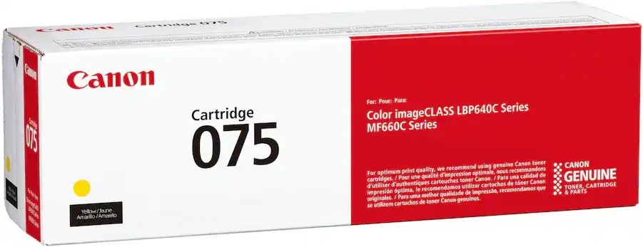 ����� ������ Canon CRG-075 Yellow - 1300 �������� - 