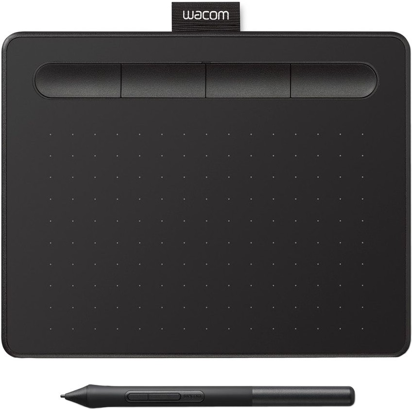 �������� ������ Wacom Intuos S Black - 2540 lpi, 15.2 x 9.5 cm - 