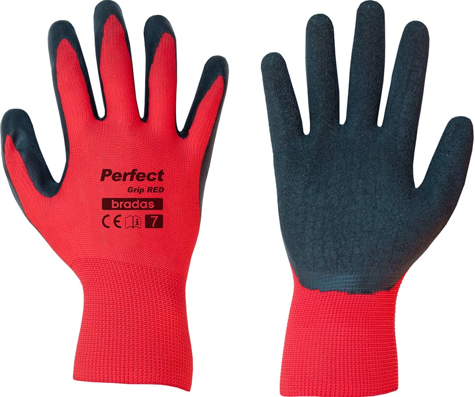   Bradas Perfect Grip Red -  7 - 10 - 