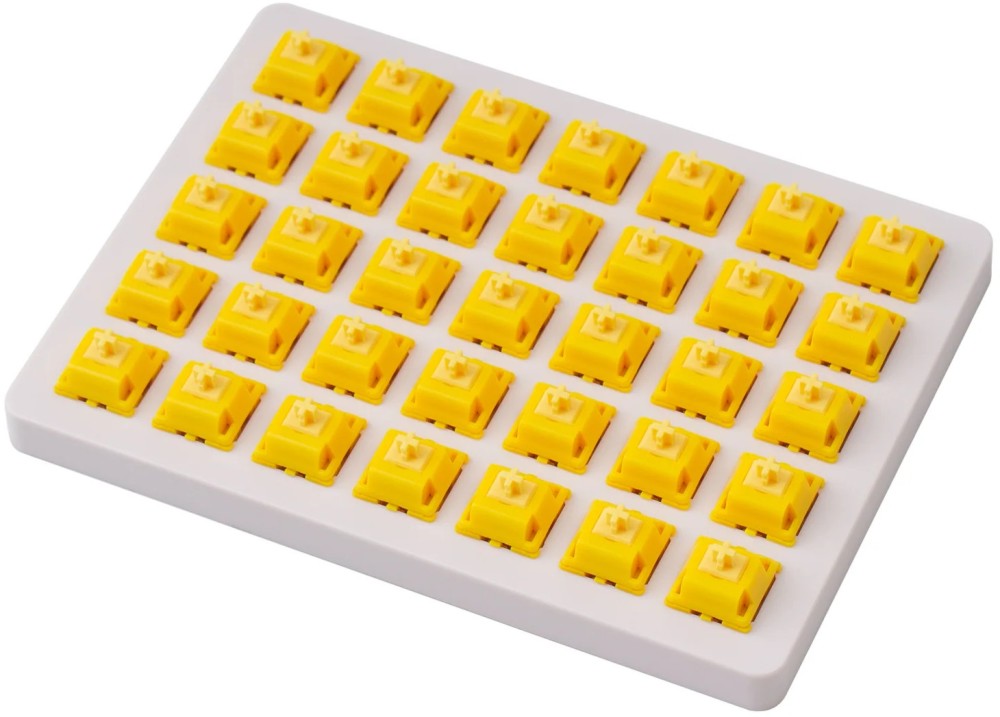 ������� Keychron Gateron Cap Golden Yellow - 35 ���� �� ��������� ���������� - 